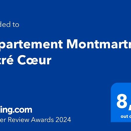Appartement Montmartre Sacre Coeur Parijs Buitenkant foto