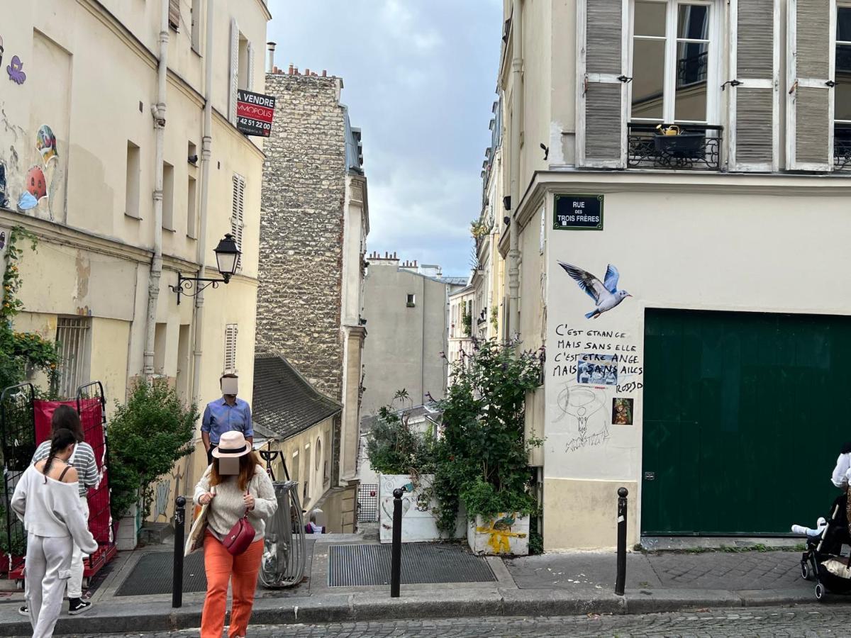 Appartement Montmartre Sacre Coeur Parijs Buitenkant foto