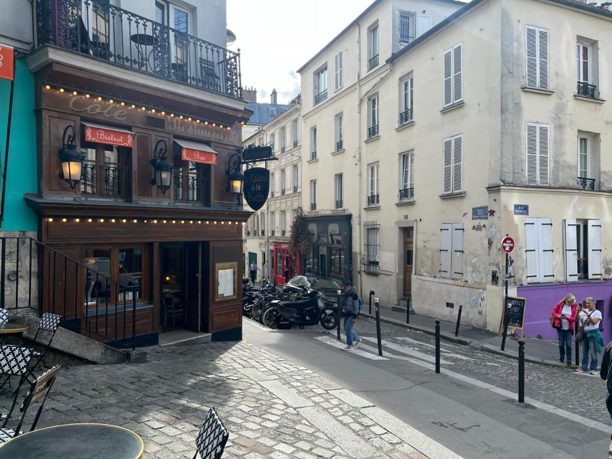 Appartement Montmartre Sacre Coeur Parijs Buitenkant foto