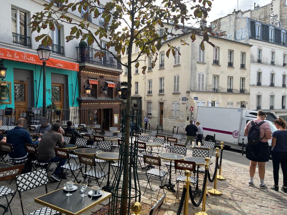 Appartement Montmartre Sacre Coeur Parijs Buitenkant foto