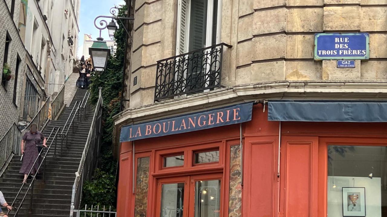 Appartement Montmartre Sacre Coeur Parijs Buitenkant foto
