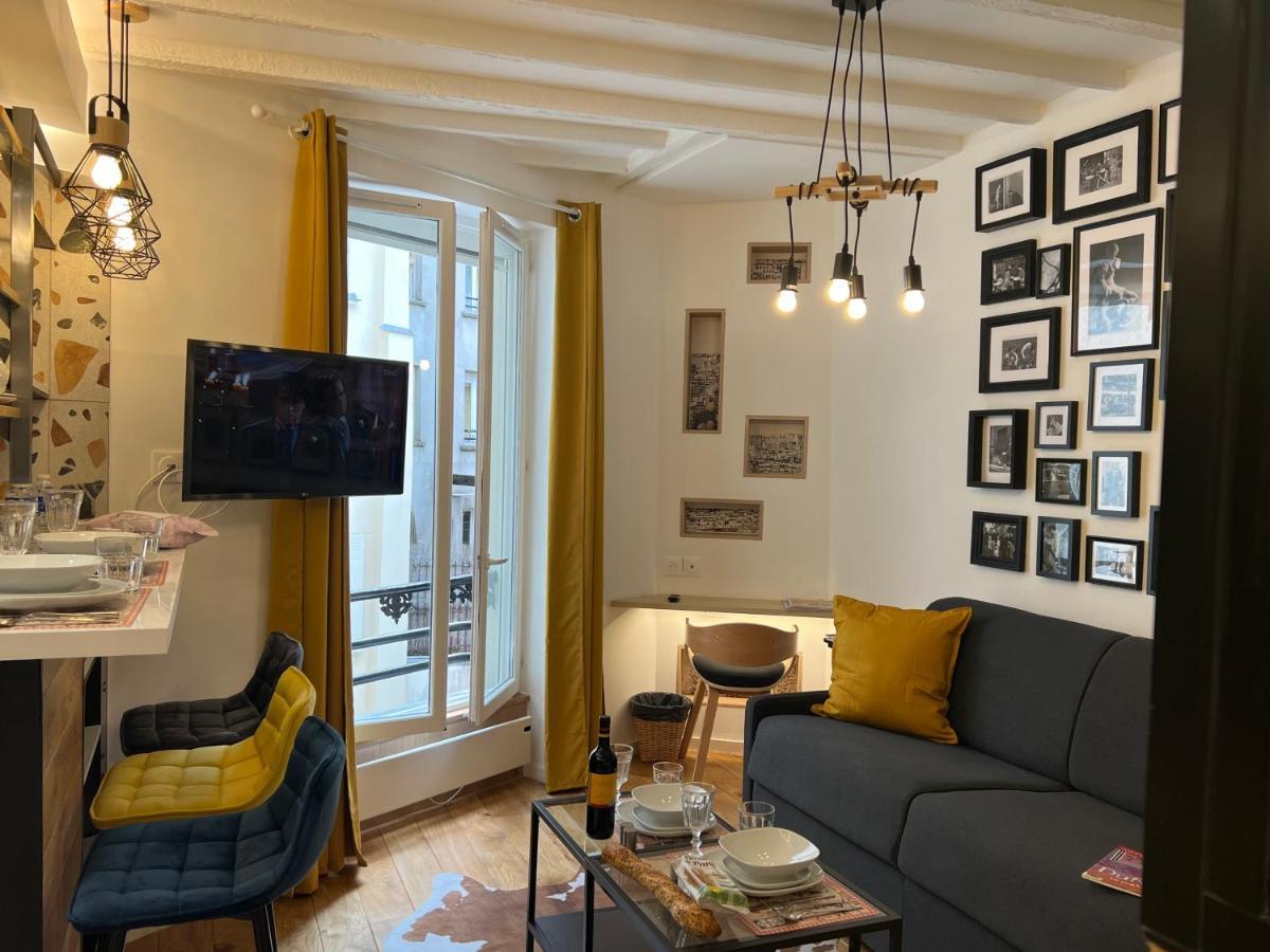 Appartement Montmartre Sacre Coeur Parijs Buitenkant foto