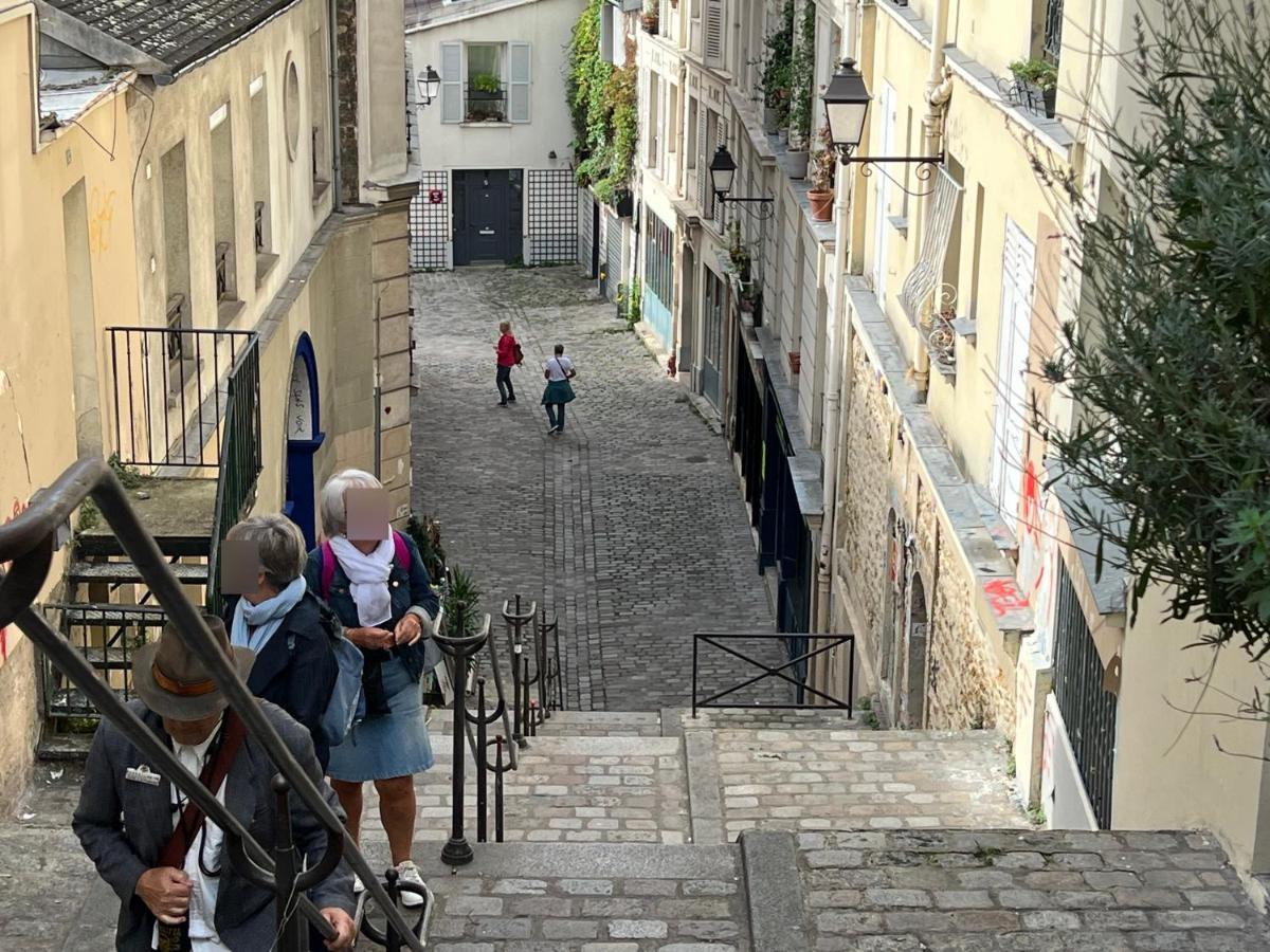 Appartement Montmartre Sacre Coeur Parijs Buitenkant foto