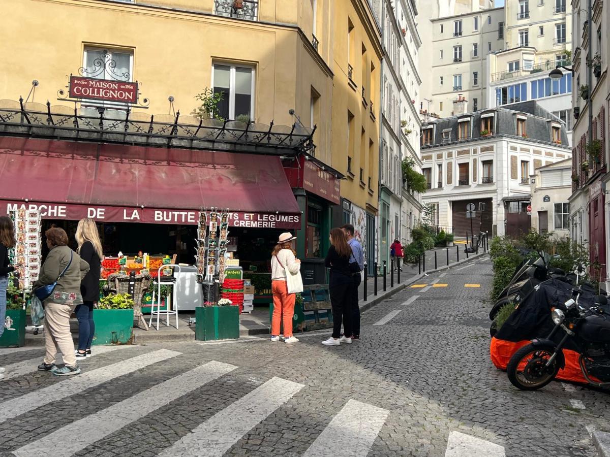 Appartement Montmartre Sacre Coeur Parijs Buitenkant foto