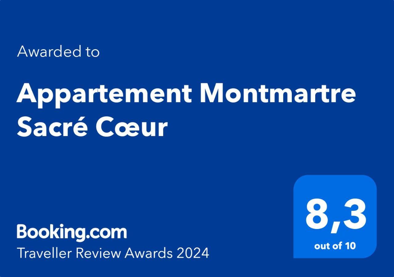 Appartement Montmartre Sacre Coeur Parijs Buitenkant foto
